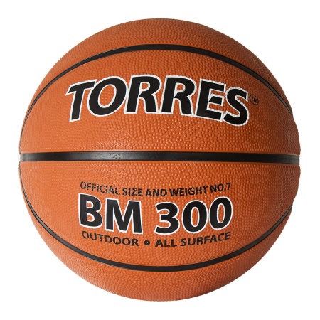 Купить Мяч баскетбольный  "TORRES BM300" р.3  в Апатитах 