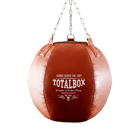 Купить Груша кожаная боксерская "LOFT Шар" Totalbox в Апатитах 