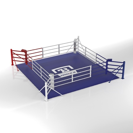 Купить Ринг боксерский напольный Totalbox на упорах 4х4м в Апатитах 