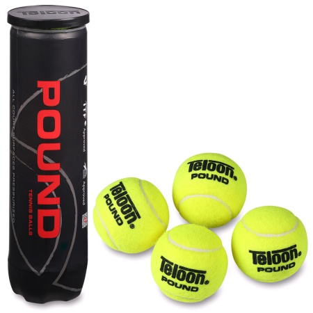Купить Мяч для большого тенниса Teloon 828Т Р4  (4 шт) в Апатитах 