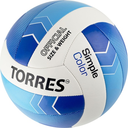 Купить Мяч волейбольный Torres Simple Color любительский р.5 в Апатитах 